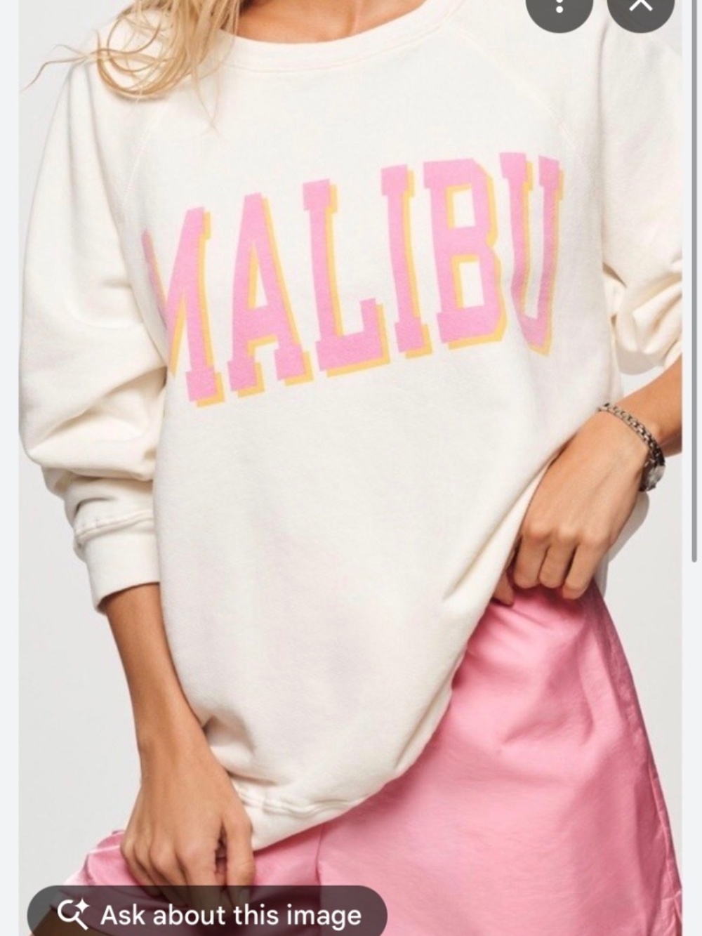 Malone Retro Malibu Sweatshirt -  Vintage California Style